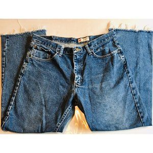 Wrangler Premium Quality Men’s Jeans 34x30‎ Regular Fit Raw Hem